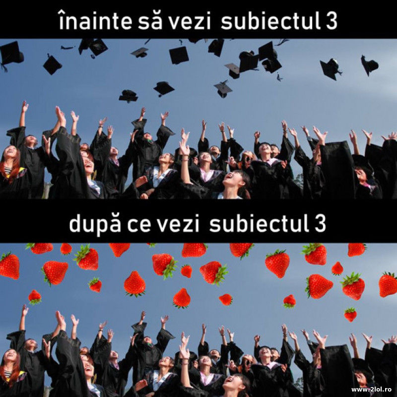 Inainte sa vezi subiectul 3 la BAC | poze haioase