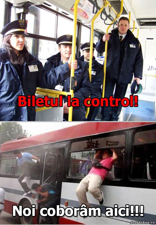 Când intră controlorul | poze haioase