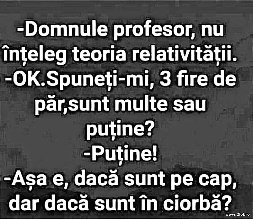 Nu inteleg teoria relativitatii | poze haioase