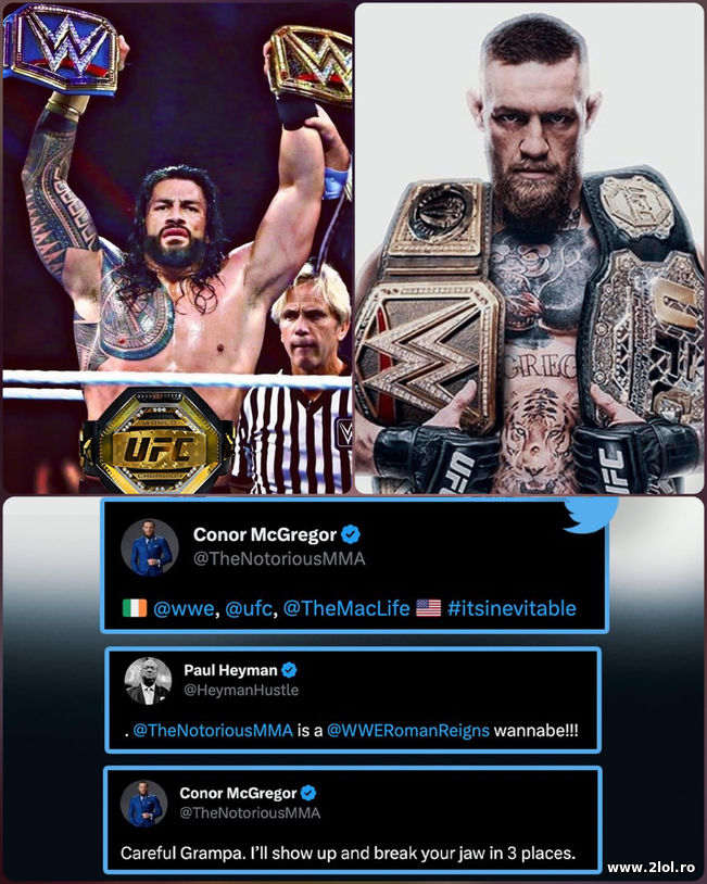 Be careful  what you say about Conor McGregor | poze haioase