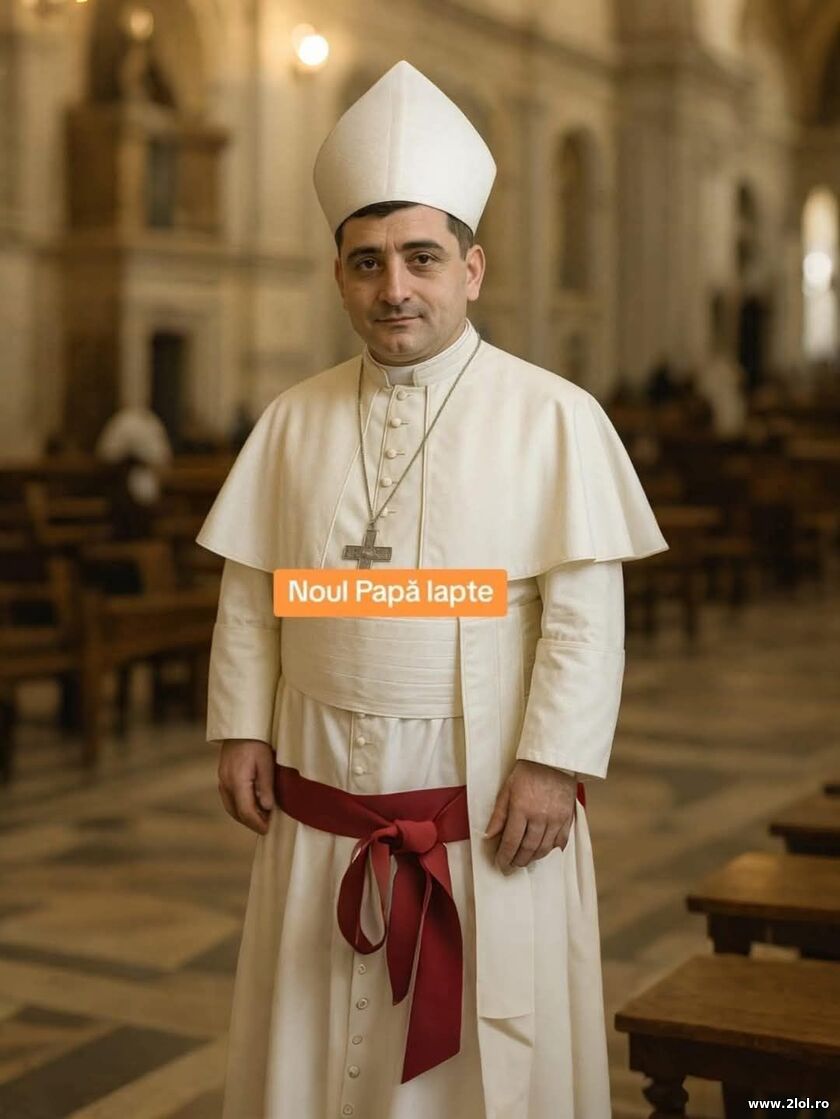 Noul papa lapte | poze haioase
