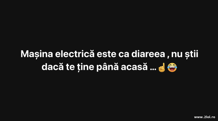 Masina elecrica | poze haioase