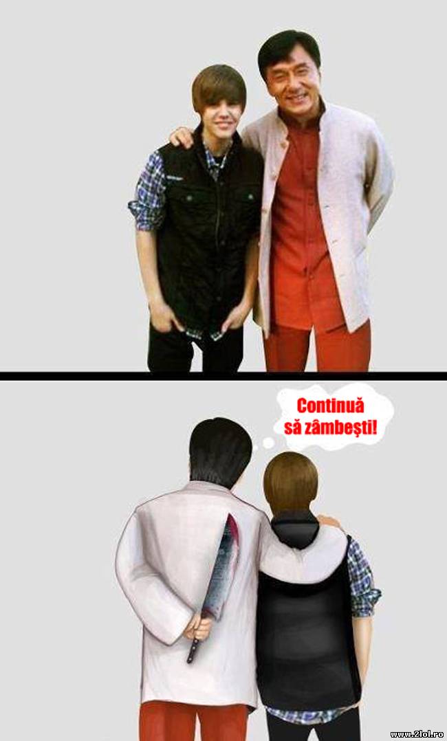 Jachie are grijă de Bieber | poze haioase