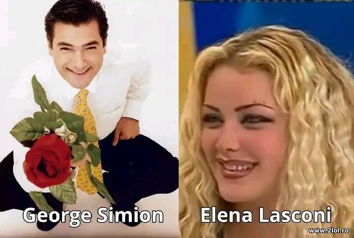 George Simion si Elena Lasconi | poze haioase
