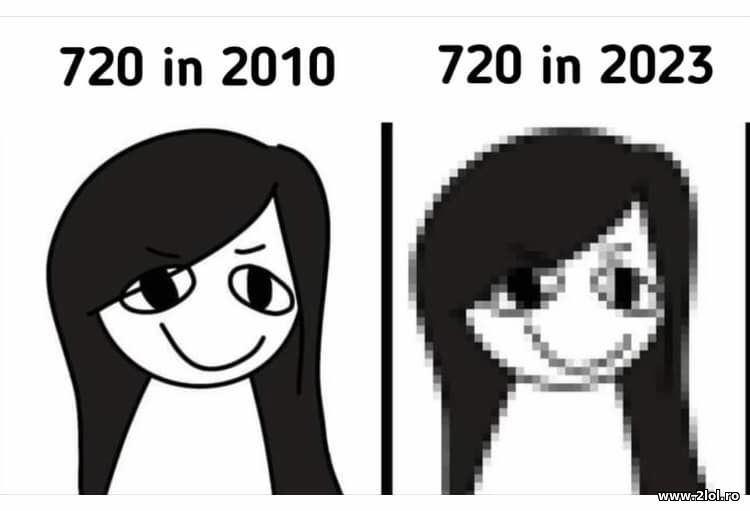 720 in 2010 and in 2023 | poze haioase