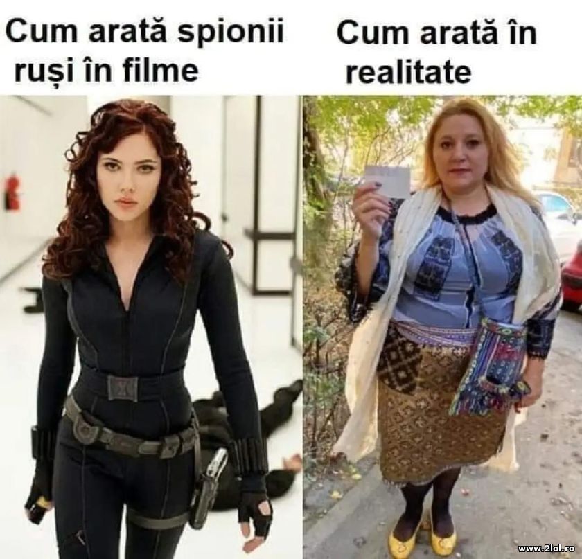 Cum arata spionii rusi in filme - Sosoaca | poze haioase