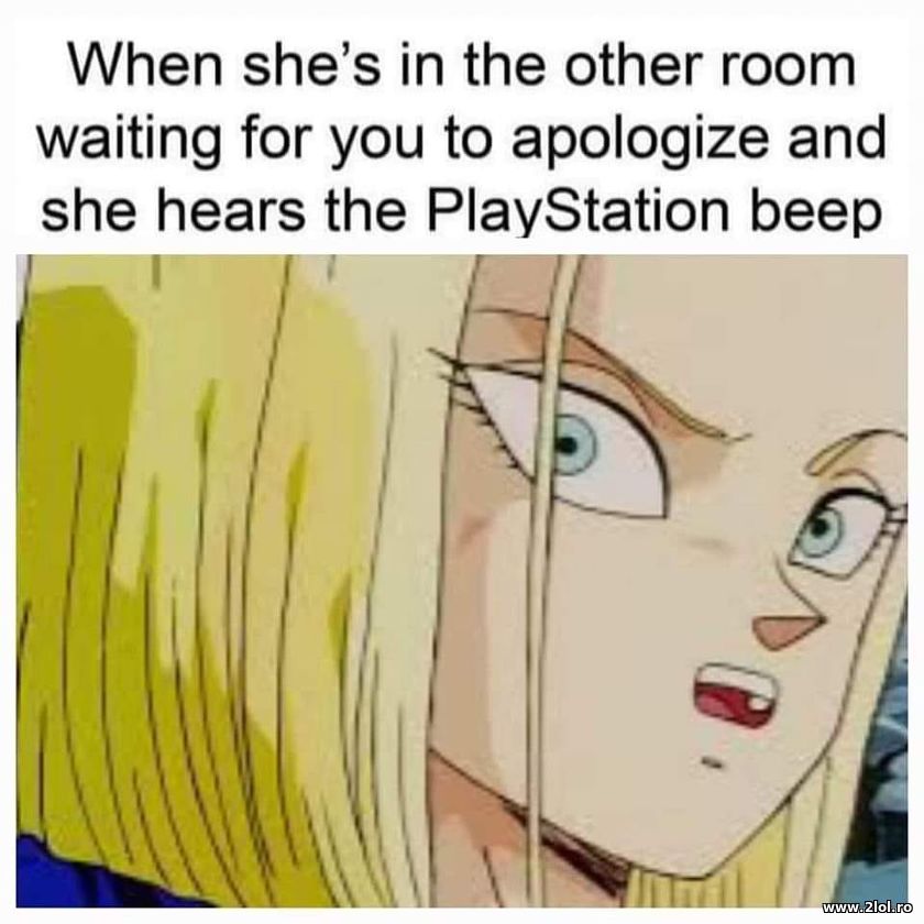 She's in the other room waiting for apologize | poze haioase