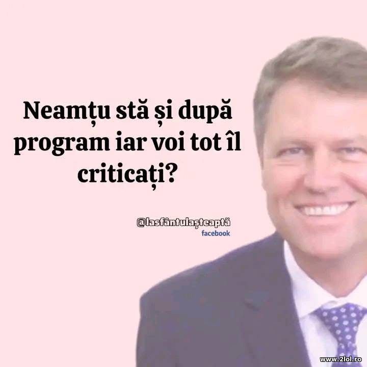 Neamtu sta si dupa program | poze haioase