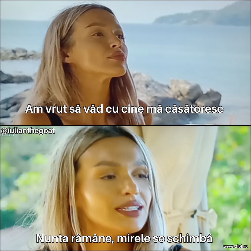 Nunta ramane | poze haioase