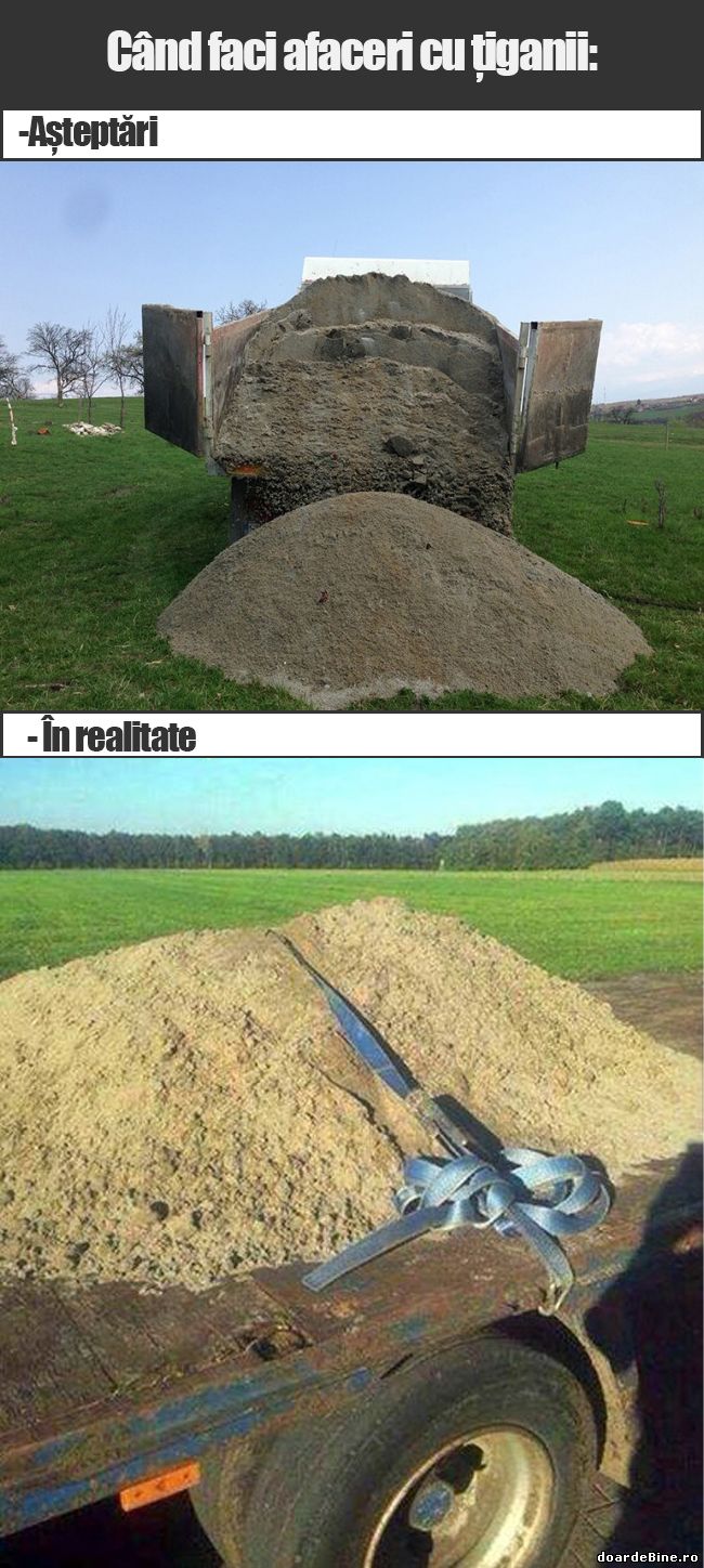 Când faci afaceri cu țiganii | poze haioase