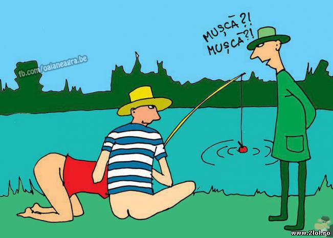 Câteodată, la pescuit nu e bine să muște | poze haioase