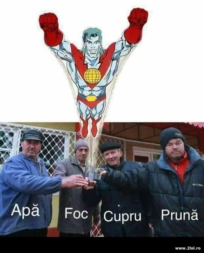 Supereroul roman de la tara | poze haioase