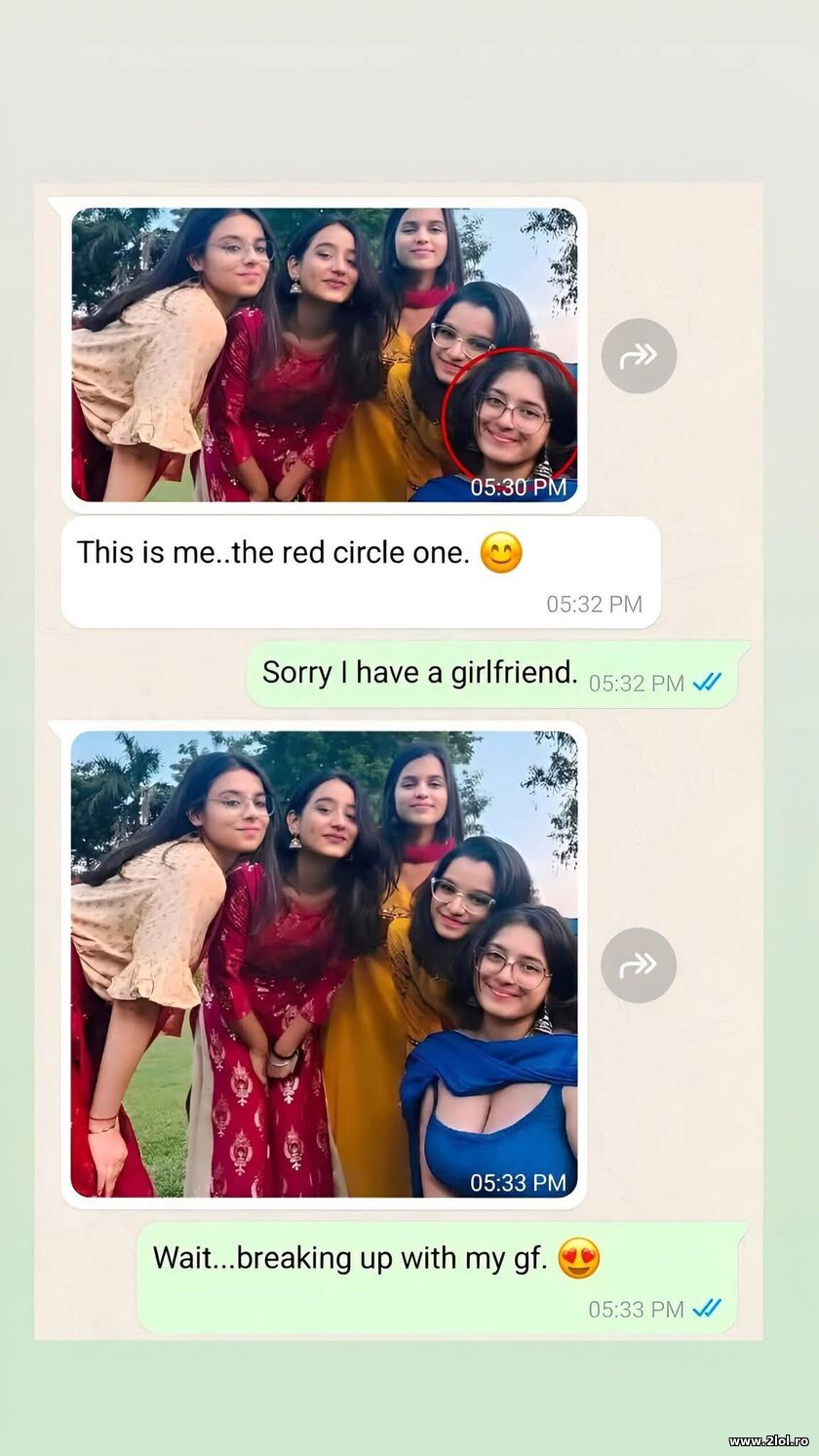 I have a girlfriend | poze haioase