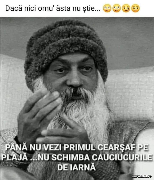 Cand se schimba cauciucurile de vara | poze haioase