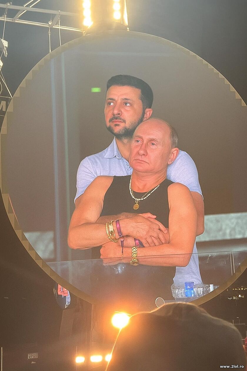 Zelenski si Putin | poze haioase