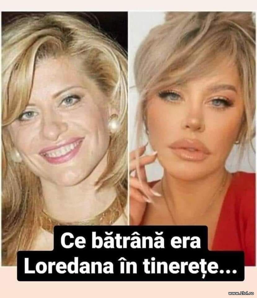 Ce batrana era Loredana Groza in tinerete | poze haioase