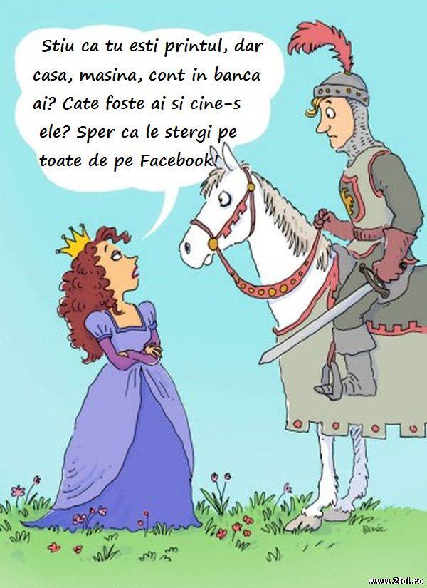 Pretenţiile prinţeselor moderne | poze haioase