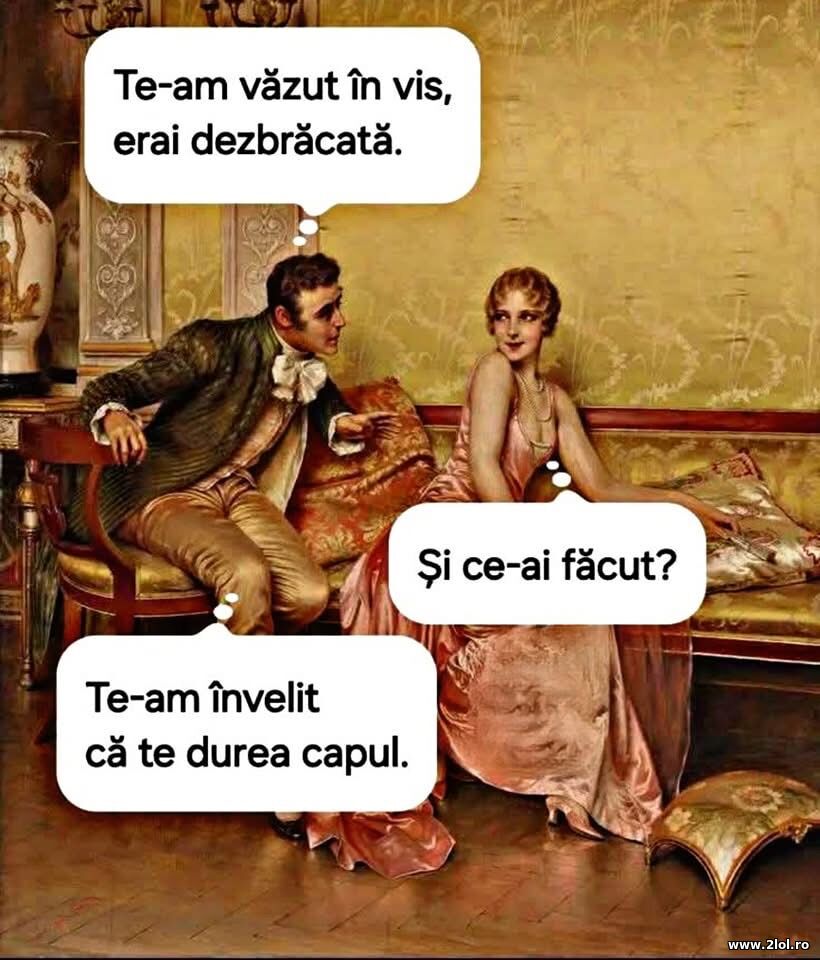 Te-am vazut in vis | poze haioase