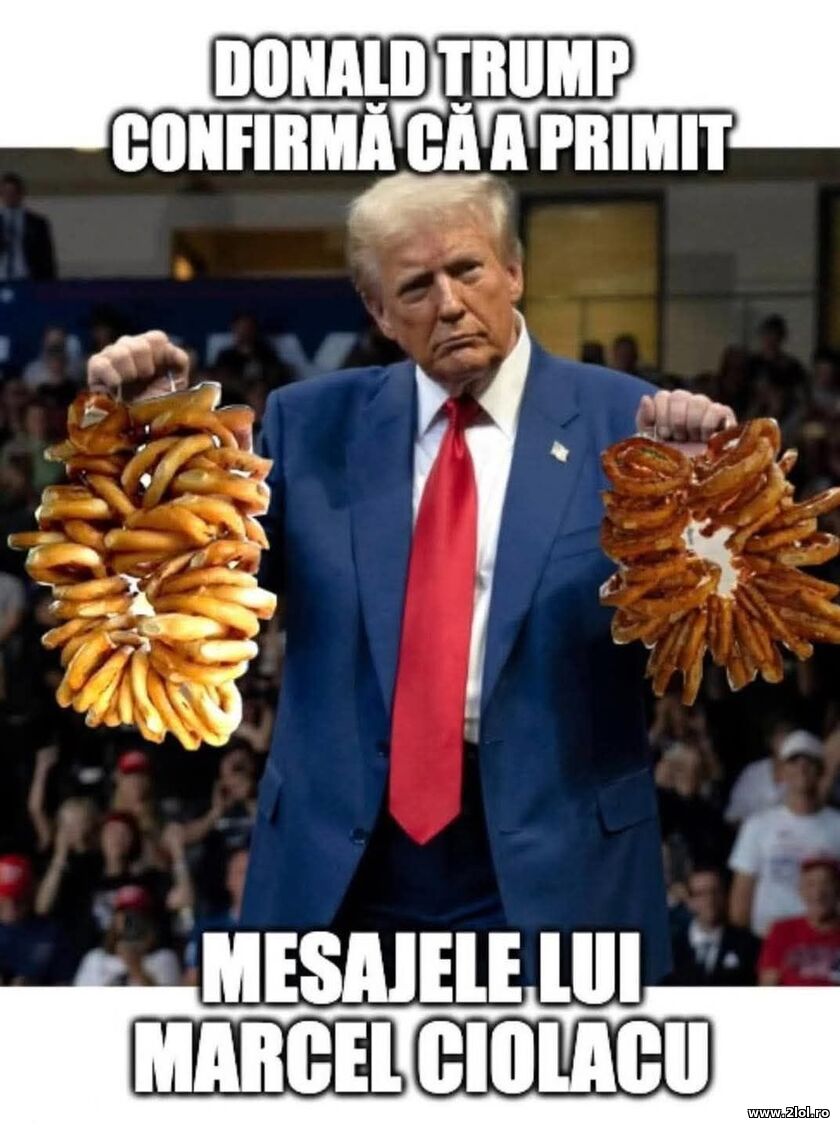 Trump a primit mesajele lui Ciolacu | poze haioase