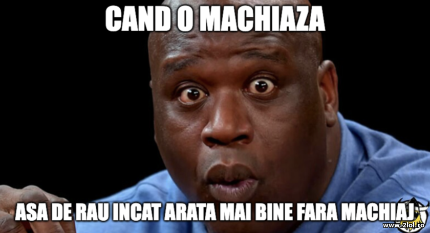 Cand o machiaja atat de rau incat arata | poze haioase