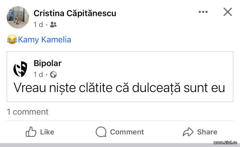 Vreau niste clatite ca dulceata sunt eu | poze haioase