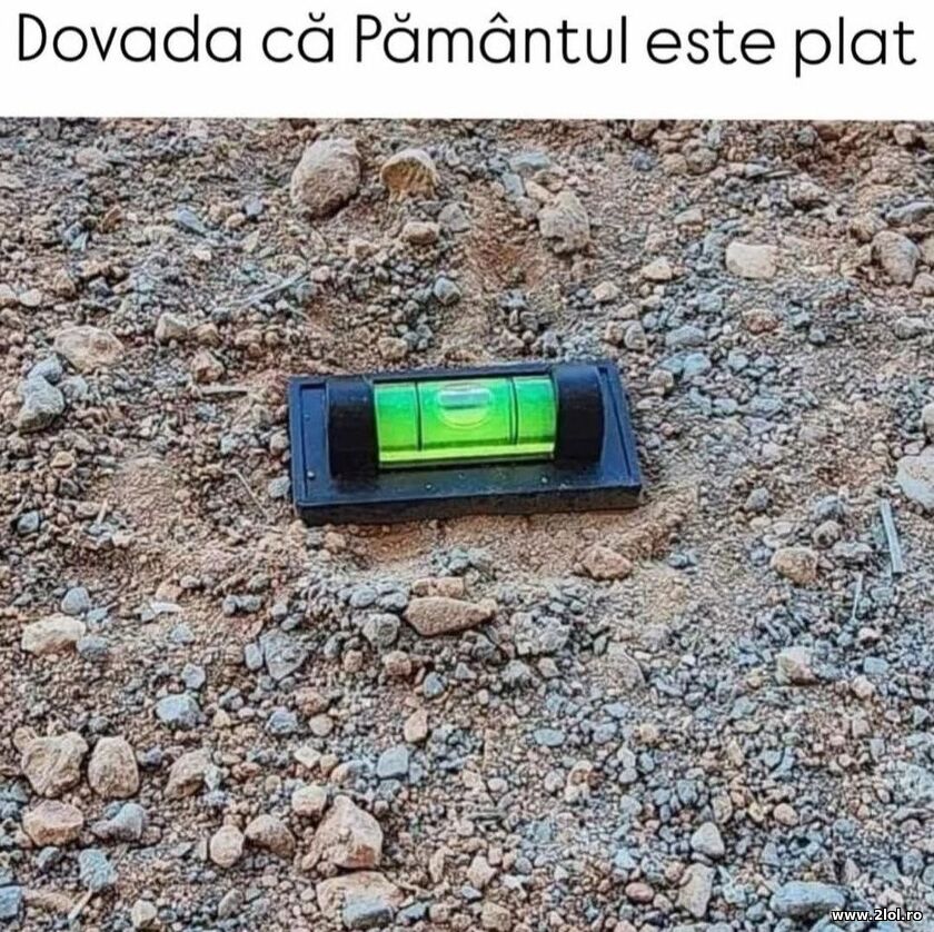 Pamantul este plat | poze haioase
