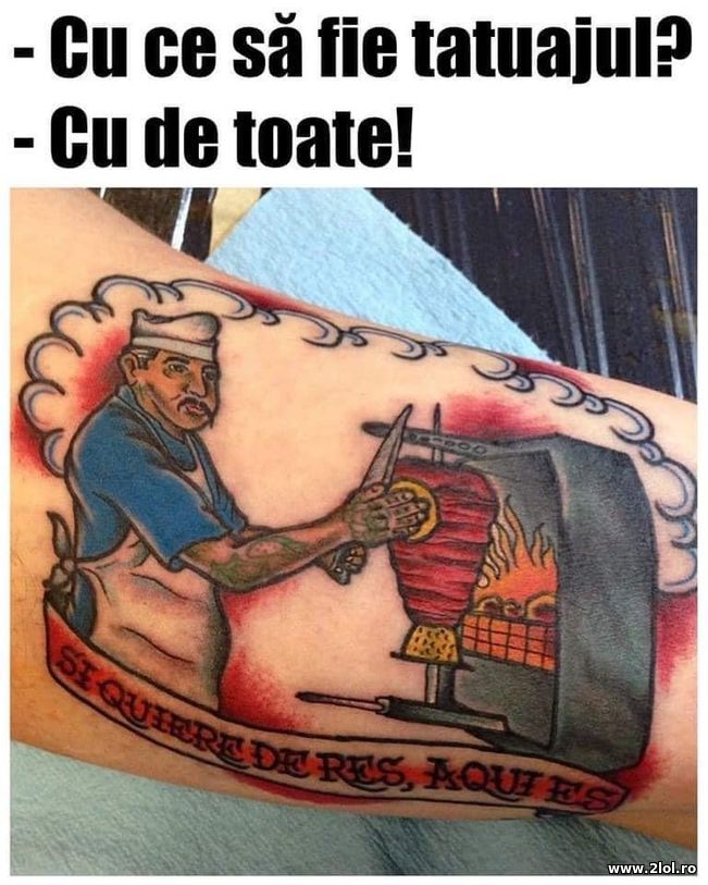 Cu ce sa fie tatuajul? | poze haioase