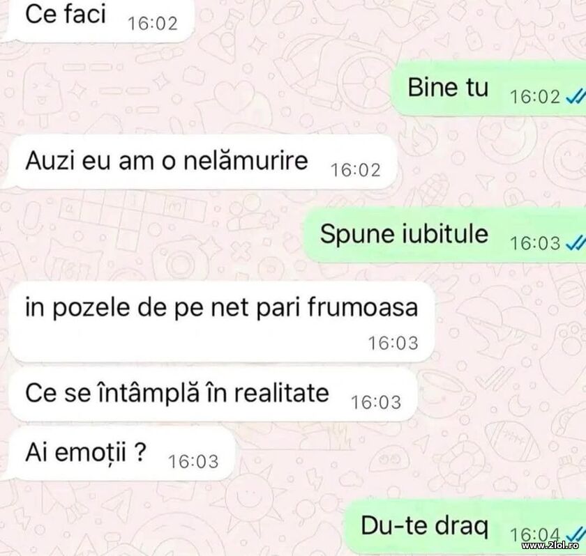 Am o nelamurire | poze haioase