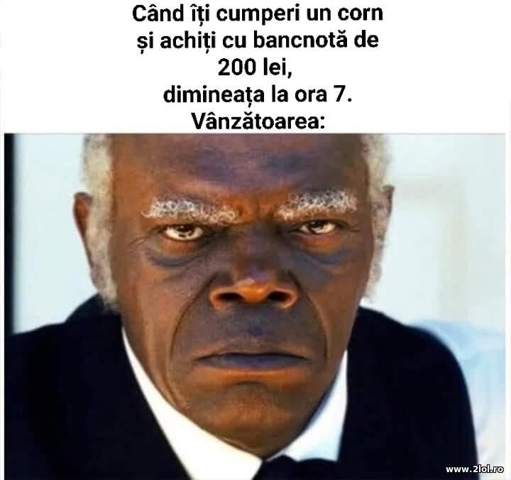 Cand iti cumperi un corn | poze haioase