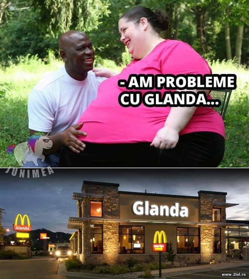 Am probleme cu glanda | poze haioase