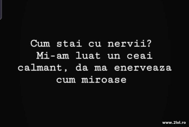 Cum stai cu nervii? | poze haioase