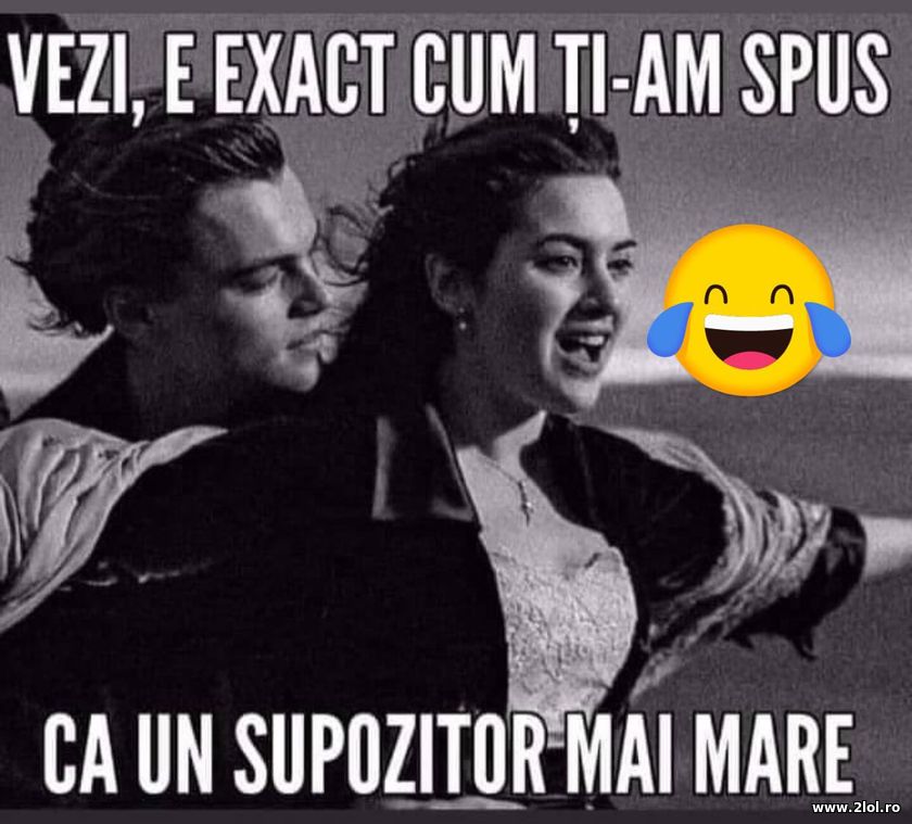 Ca un supozitor mai mare | poze haioase
