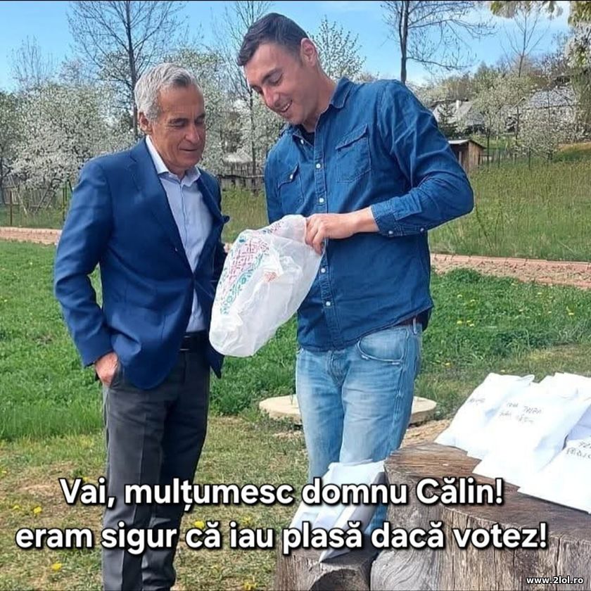 Va multumesc domnu Calin | poze haioase