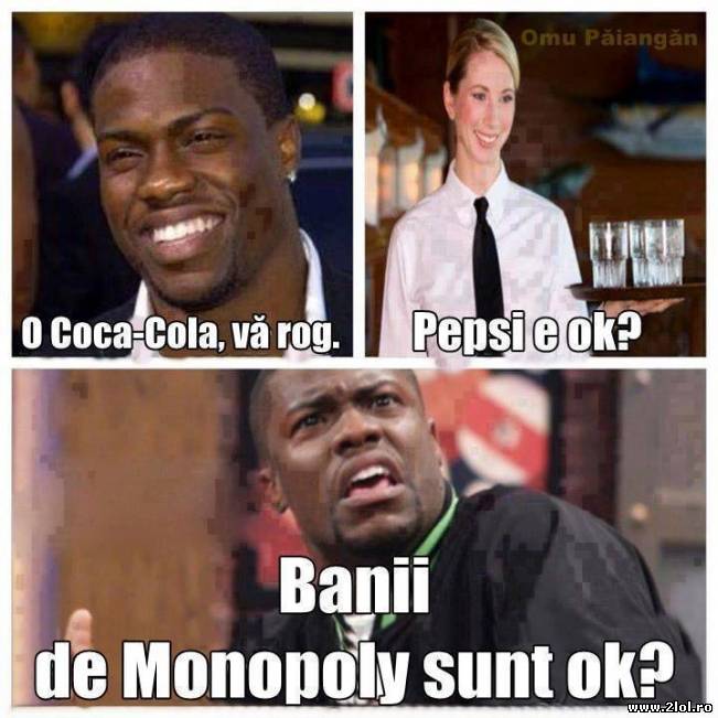 Când ceri o Cola iar localul nu are | poze haioase