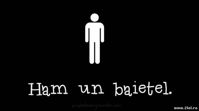 Ham, ham un baietel | poze haioase