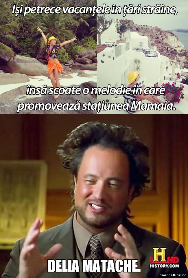 Promovează Mamaia dar în vacanțe e în tări străine | poze haioase