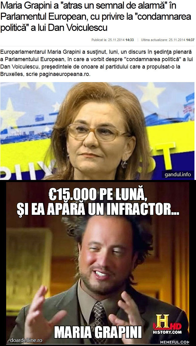 Doamna Grapini îşi merită banii | poze haioase