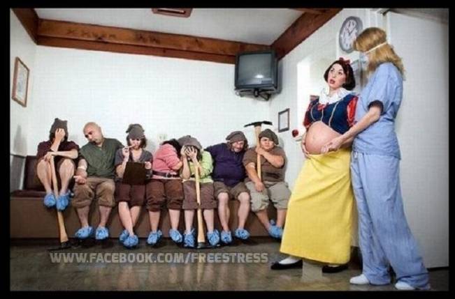 Alba Ca Zapada Si Cei 7 Tatici | poze haioase