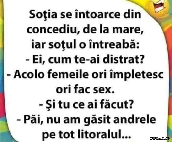 Sotia in concediu | poze haioase