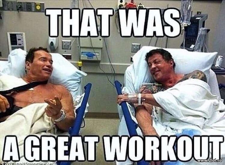 That was a great workout | poze haioase