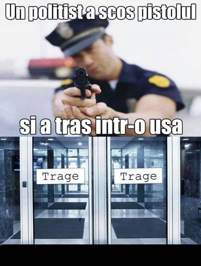Un polițist român, bineînțeles | poze haioase