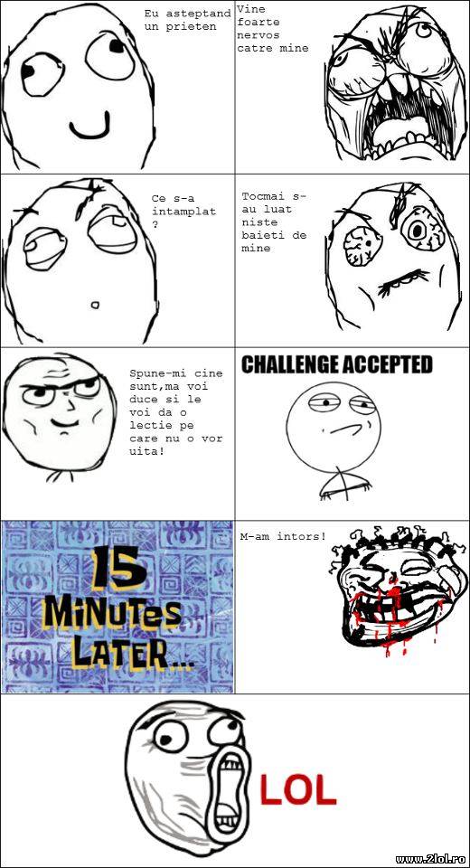 Când cineva se ia de prietenul tău | poze haioase