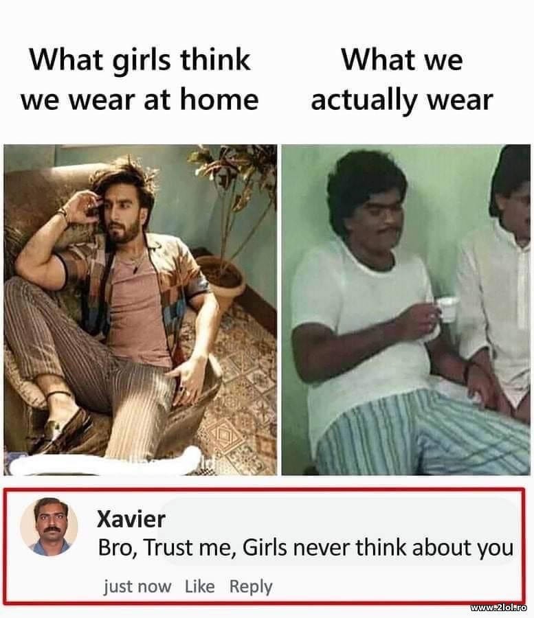 Girls never think about you | poze haioase