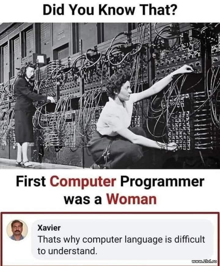 Why computer language is difficult to understand | poze haioase