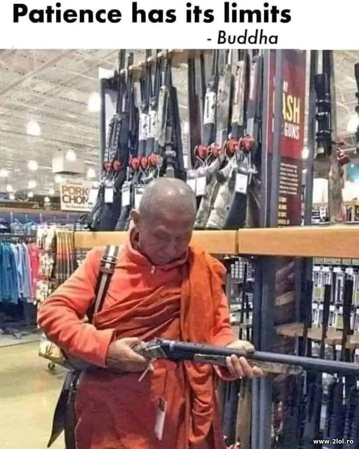 Patience has its limits | poze haioase