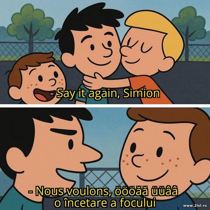 Say it again, Simion | poze haioase