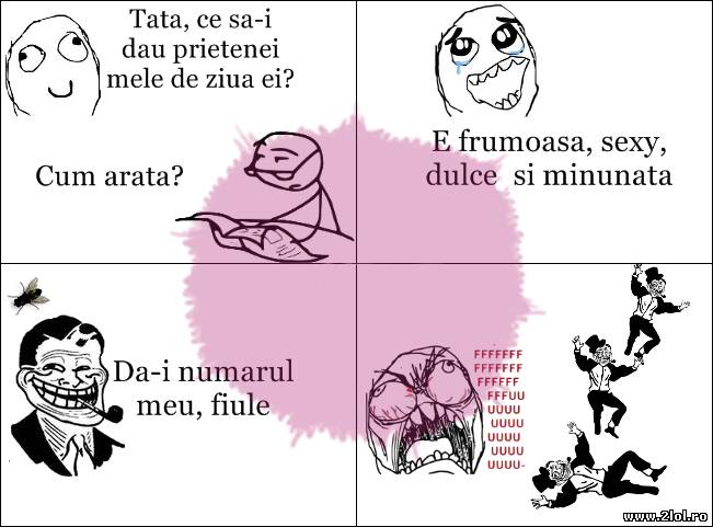 Tată, ce cadou să-i dau prietenei mele? | poze haioase