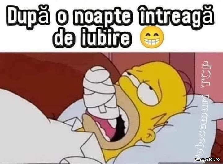 Dupa o noapte intreaga de iubire | poze haioase