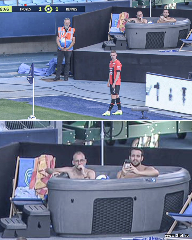 Cel mai comod loc de pe stadion | poze haioase