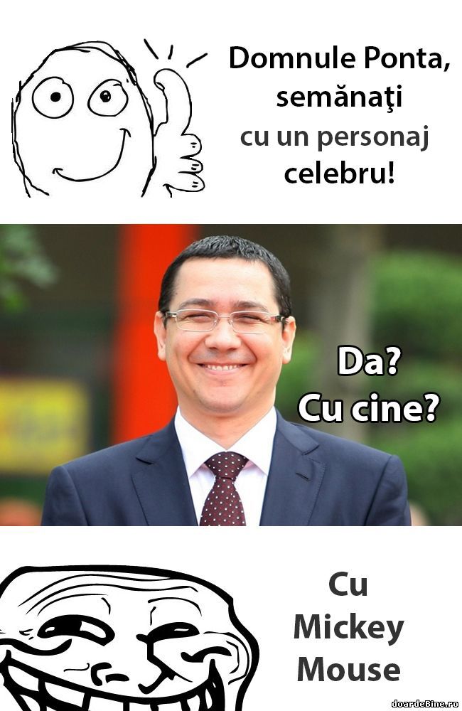 Ponta seămană cu un personaj celebru | poze haioase